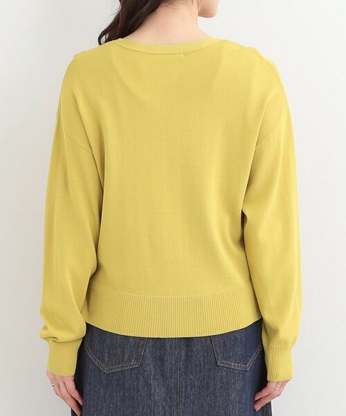 SHOO・LA・RUE / シューラルー カーディガン・ボレロ | 【洗える/ひんやり/UV】さらっとしたタッチが心地よい ショートVカーディガン | 詳細23