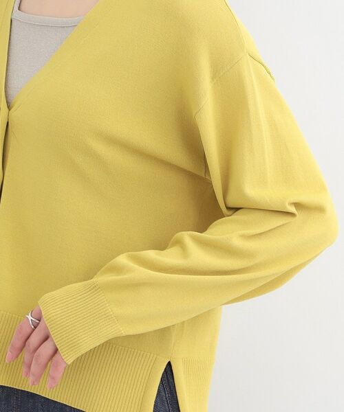 SHOO・LA・RUE / シューラルー カーディガン・ボレロ | 【洗える/ひんやり/UV】さらっとしたタッチが心地よい ショートVカーディガン | 詳細25