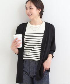 SHOO・LA・RUE / シューラルー カーディガン・ボレロ | 【洗える/ひんやり/UV】さらっとしたタッチが心地よい トッパーロングカーディガン