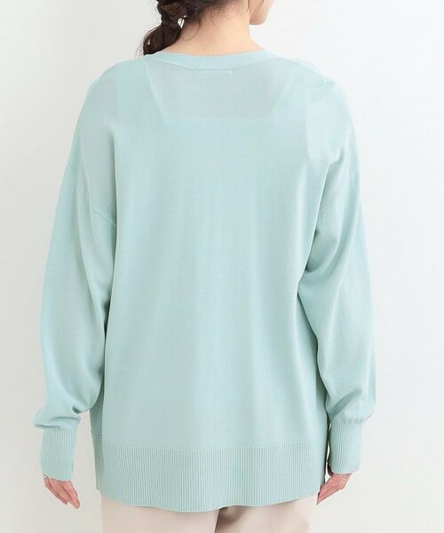 SHOO・LA・RUE / シューラルー カーディガン・ボレロ | 【洗える/ひんやり/UV】さらっとしたタッチが心地よい トッパーロングカーディガン | 詳細15