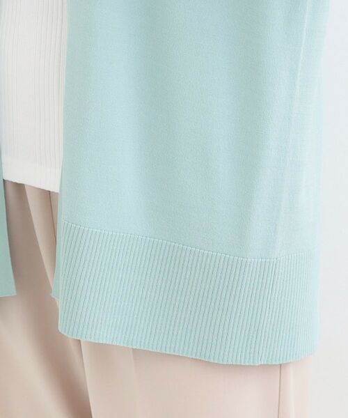 SHOO・LA・RUE / シューラルー カーディガン・ボレロ | 【洗える/ひんやり/UV】さらっとしたタッチが心地よい トッパーロングカーディガン | 詳細18