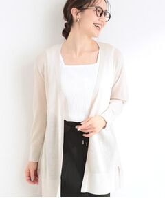 SHOO・LA・RUE / シューラルー カーディガン・ボレロ | 【洗える】着る方がすっきり見えに マルチに使えるミドルトッパーカーディガン