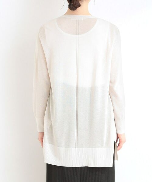 SHOO・LA・RUE / シューラルー カーディガン・ボレロ | 【洗える】着る方がすっきり見えに マルチに使えるミドルトッパーカーディガン | 詳細15