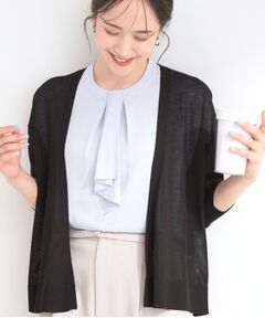 SHOO・LA・RUE / シューラルー カーディガン・ボレロ | 【洗える】サッと羽織るだけでこなれ見え マルチに使えるトッパーカーディガン