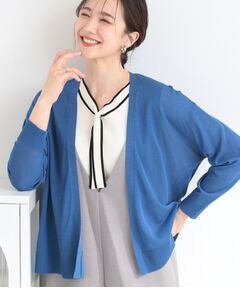 SHOO・LA・RUE / シューラルー カーディガン・ボレロ | 【洗える】サッと羽織るだけでこなれ見え マルチに使えるトッパーカーディガン