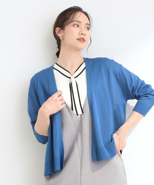 SHOO・LA・RUE / シューラルー カーディガン・ボレロ | 【洗える】サッと羽織るだけでこなれ見え マルチに使えるトッパーカーディガン | 詳細21