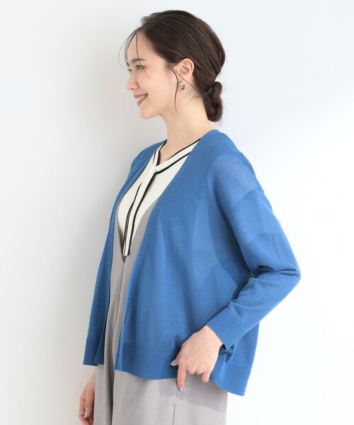 SHOO・LA・RUE / シューラルー カーディガン・ボレロ | 【洗える】サッと羽織るだけでこなれ見え マルチに使えるトッパーカーディガン | 詳細22