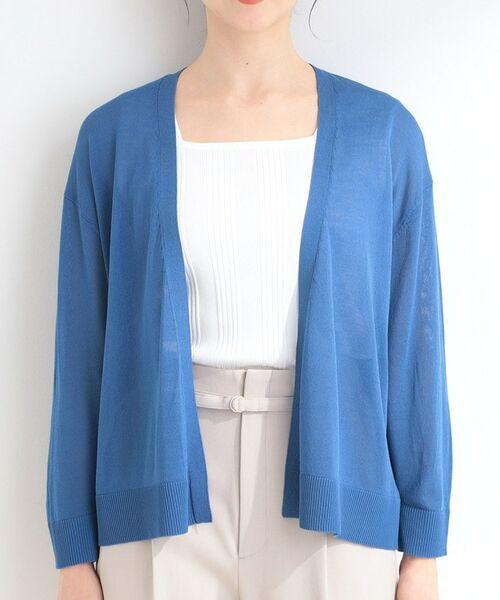 SHOO・LA・RUE / シューラルー カーディガン・ボレロ | 【洗える】サッと羽織るだけでこなれ見え マルチに使えるトッパーカーディガン | 詳細25