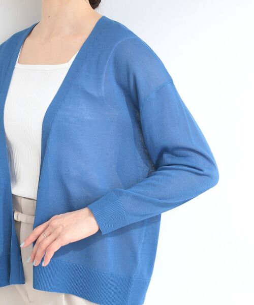 SHOO・LA・RUE / シューラルー カーディガン・ボレロ | 【洗える】サッと羽織るだけでこなれ見え マルチに使えるトッパーカーディガン | 詳細29