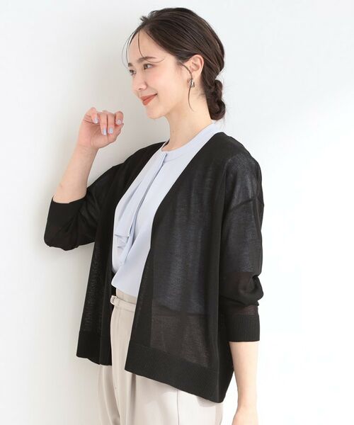 SHOO・LA・RUE / シューラルー カーディガン・ボレロ | 【洗える】サッと羽織るだけでこなれ見え マルチに使えるトッパーカーディガン | 詳細6