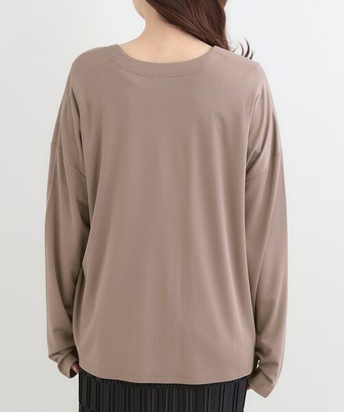 SHOO・LA・RUE / シューラルー カーディガン・ボレロ | 【SHOO ICE、UVカット】指穴付き とろみVネックポンチョカーディガン | 詳細15