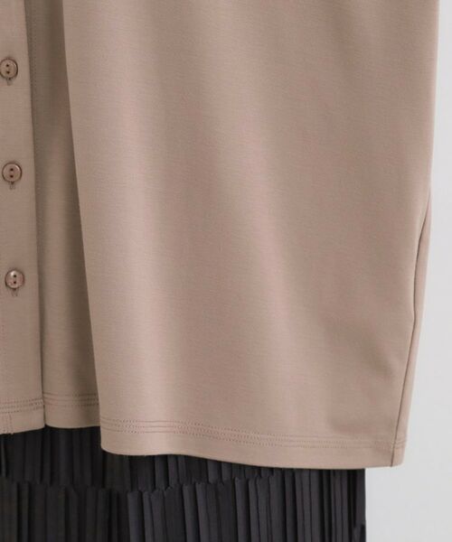 SHOO・LA・RUE / シューラルー カーディガン・ボレロ | 【SHOO ICE、UVカット】指穴付き とろみVネックポンチョカーディガン | 詳細20