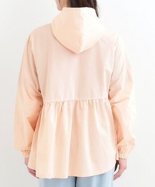 SHOO・LA・RUE / シューラルー レザーブルゾン・ジャケット | 【UVカット／接触冷感】ペプラムデザイン メタルジップパーカー | 詳細11