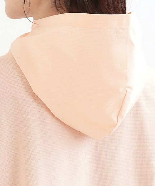 SHOO・LA・RUE / シューラルー レザーブルゾン・ジャケット | 【UVカット／接触冷感】ペプラムデザイン メタルジップパーカー | 詳細13