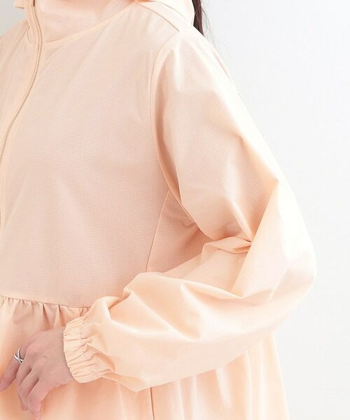 SHOO・LA・RUE / シューラルー レザーブルゾン・ジャケット | 【UVカット／接触冷感】ペプラムデザイン メタルジップパーカー | 詳細14