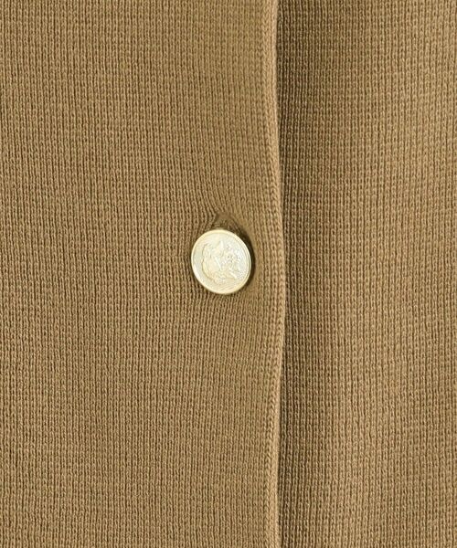 SHOO・LA・RUE / シューラルー カーディガン・ボレロ | 金ボタンハーフ袖カーディガンニット | 詳細12