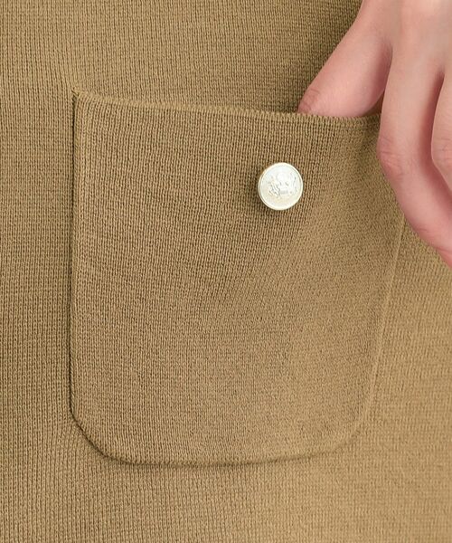 SHOO・LA・RUE / シューラルー カーディガン・ボレロ | 金ボタンハーフ袖カーディガンニット | 詳細18