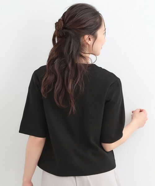 SHOO・LA・RUE / シューラルー カーディガン・ボレロ | 金ボタンハーフ袖カーディガンニット | 詳細6