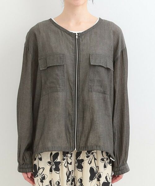 SHOO・LA・RUE / シューラルー Gジャン・デニムジャケット | 【S-LL】優しく透ける 柔らかシアーデニムブルゾン | 詳細22