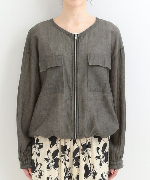 SHOO・LA・RUE / シューラルー Gジャン・デニムジャケット | シアーデニムブルゾン | 詳細5