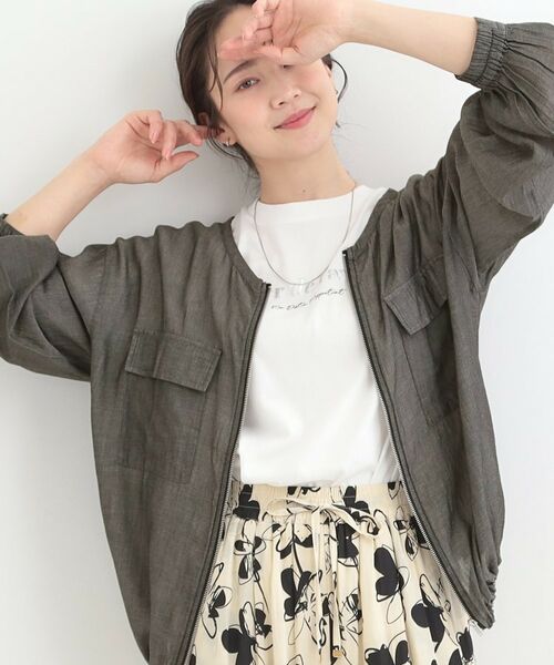 SHOO・LA・RUE / シューラルー Gジャン・デニムジャケット | シアーデニムブルゾン（ブラック(019)）