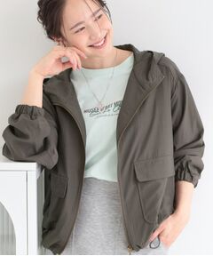 SHOO・LA・RUE / シューラルー レザーブルゾン・ジャケット | 【UV】シアーフーディーブルゾン