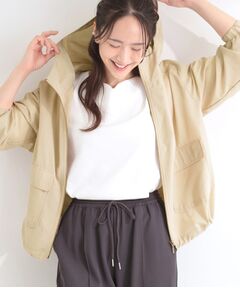 SHOO・LA・RUE / シューラルー レザーブルゾン・ジャケット | 【UV】シアーフーディーブルゾン