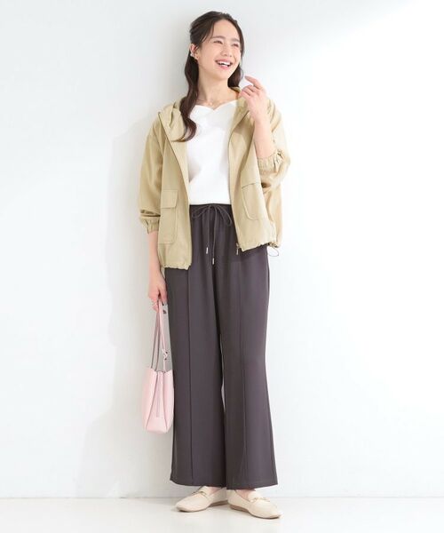 SHOO・LA・RUE / シューラルー レザーブルゾン・ジャケット | 【UV】シアーフーディーブルゾン | 詳細11