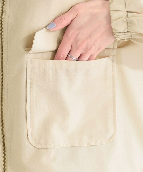 SHOO・LA・RUE / シューラルー レザーブルゾン・ジャケット | 【UV】シアーフーディーブルゾン | 詳細18