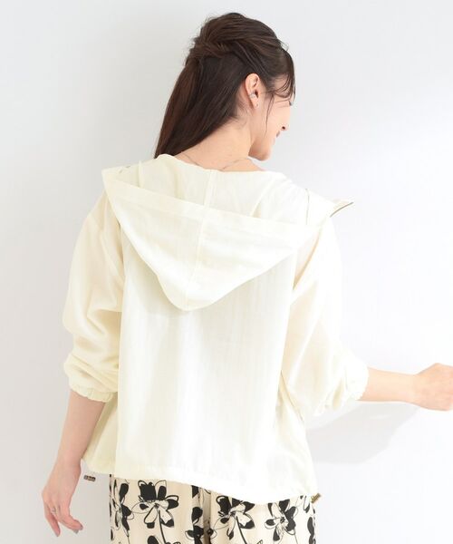 SHOO・LA・RUE / シューラルー レザーブルゾン・ジャケット | 【UV】シアーフーディーブルゾン | 詳細2