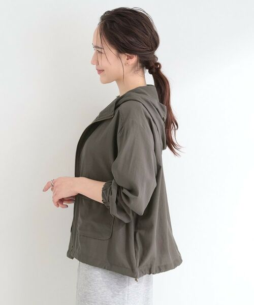 SHOO・LA・RUE / シューラルー レザーブルゾン・ジャケット | 【UV】シアーフーディーブルゾン | 詳細6