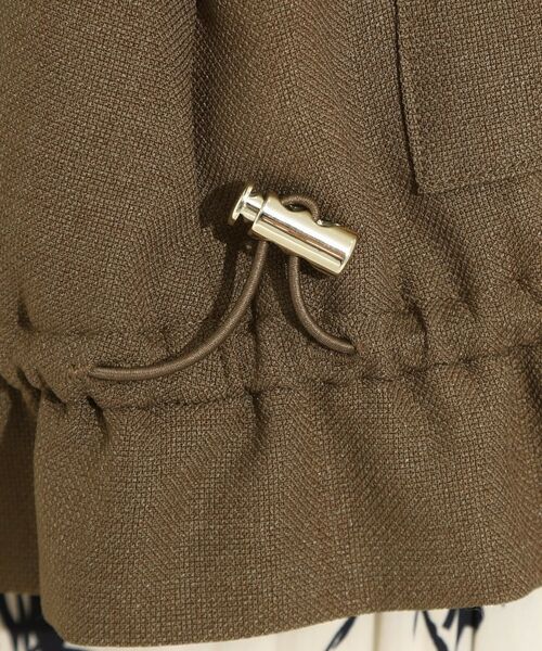 SHOO・LA・RUE / シューラルー レザーブルゾン・ジャケット | ドロストノーカラーブルゾン | 詳細21