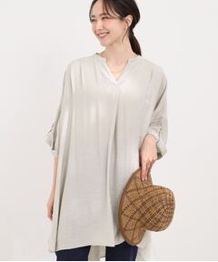 SHOO・LA・RUE / シューラルー チュニック | 【ひんやり】スキッパーチュニックワンピース