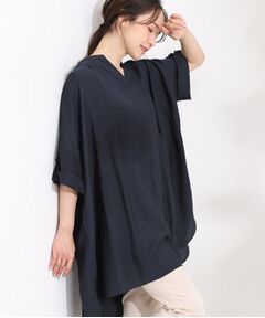 SHOO・LA・RUE / シューラルー チュニック | 【ひんやり】スキッパーチュニックワンピース