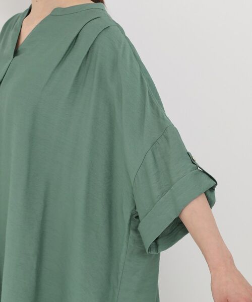 SHOO・LA・RUE / シューラルー チュニック | 【ひんやり】スキッパーチュニックワンピース | 詳細21