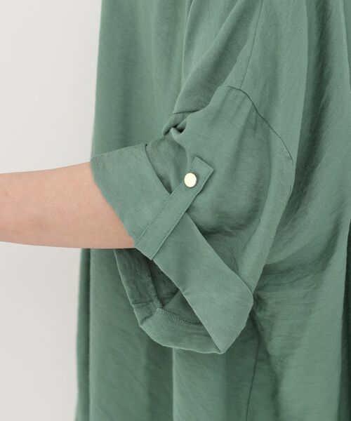 SHOO・LA・RUE / シューラルー チュニック | 【ひんやり】スキッパーチュニックワンピース | 詳細23