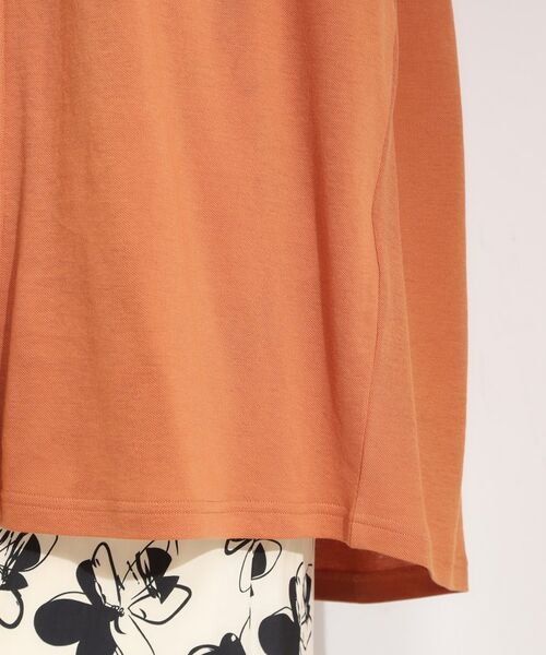 SHOO・LA・RUE / シューラルー ミニ丈・ひざ丈ワンピース | カットツイルキーネックシャツワンピ | 詳細18