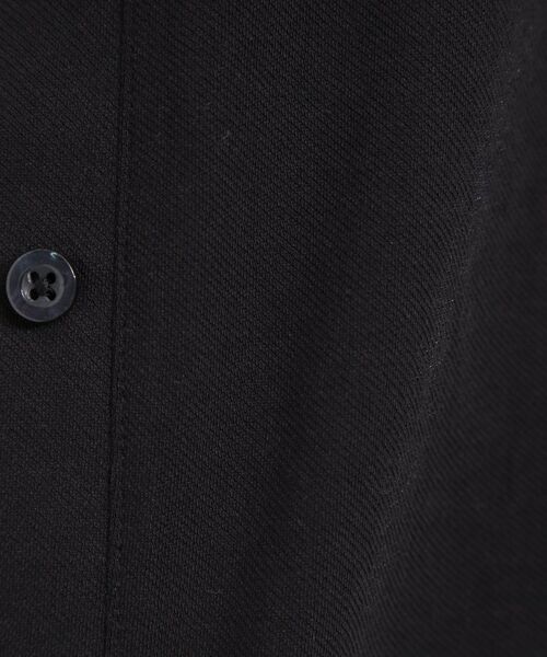 SHOO・LA・RUE / シューラルー ミニ丈・ひざ丈ワンピース | カットツイルキーネックシャツワンピ | 詳細4