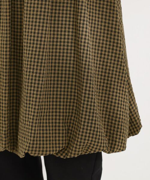 SHOO・LA・RUE / シューラルー チュニック | ギンガムチェック柄バルーンキャミ | 詳細15