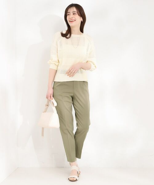 SHOO・LA・RUE / シューラルー パンツ | 接触冷感スティックパンツ | 詳細11