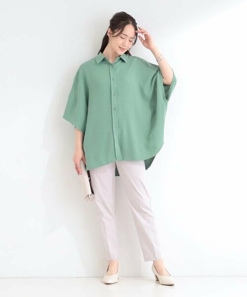 SHOO・LA・RUE / シューラルー パンツ | 【ひんやり/洗濯機可/S-LL】穿くだけまっすぐ美脚見え ストレッチスティックパンツ | 詳細26