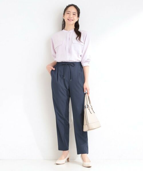 SHOO・LA・RUE / シューラルー パンツ | サラカルイージーテーパードパンツ | 詳細15
