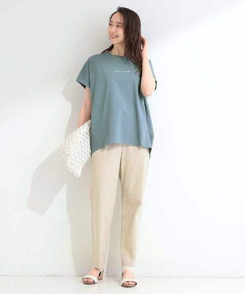 SHOO・LA・RUE / シューラルー パンツ | 【ひんやり/吸水速乾/洗濯機可/S-3L】さらかるイージーテーパードパンツ | 詳細28
