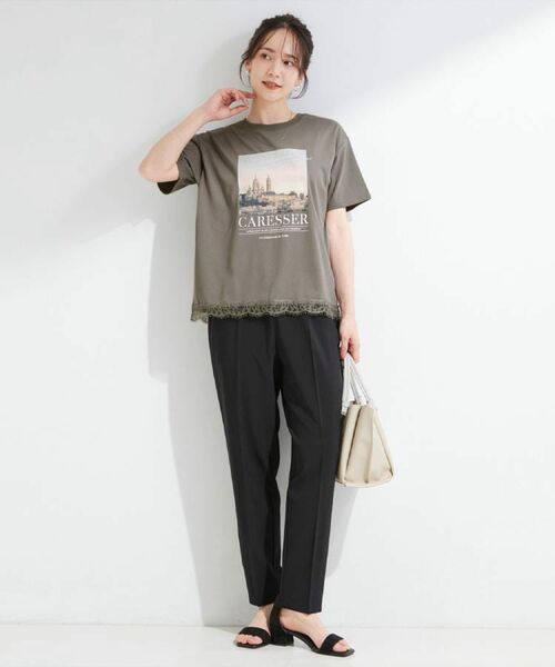 SHOO・LA・RUE / シューラルー パンツ | 【ひんやり/UV/洗濯後しわになりにくい】ラクもキレイも 良いとこ取りテーパードパンツ | 詳細24