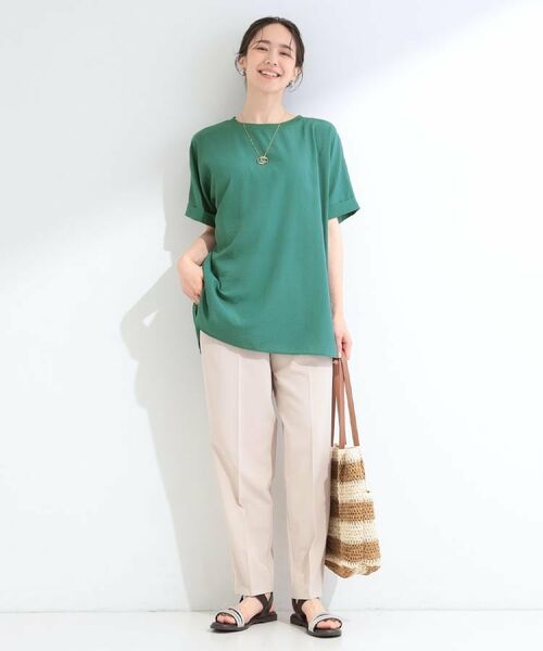 SHOO・LA・RUE / シューラルー パンツ | 【ひんやり/UV/洗濯後しわになりにくい】ラクもキレイも 良いとこ取りテーパードパンツ | 詳細25