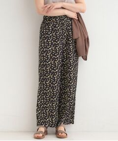 SHOO・LA・RUE / シューラルー パンツ | ウエストゴムでらくちん 柄アソートプリーツイージーパンツ