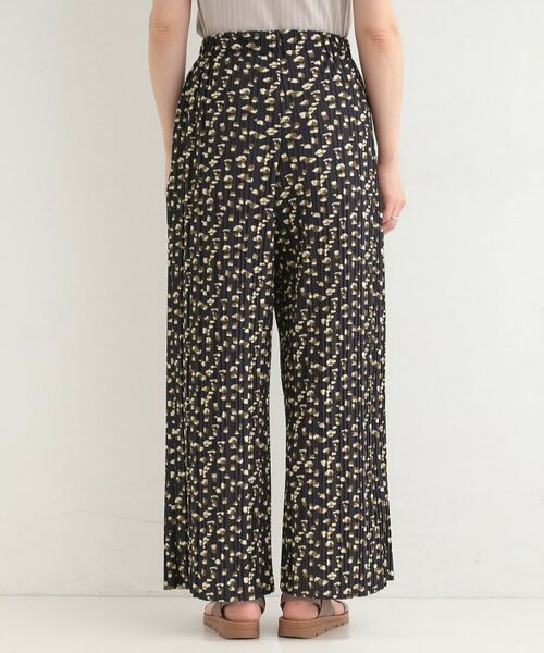 SHOO・LA・RUE / シューラルー パンツ | ウエストゴムでらくちん 柄アソートプリーツイージーパンツ | 詳細19