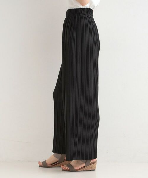 SHOO・LA・RUE / シューラルー パンツ | ウエストゴムでらくちん 柄アソートプリーツイージーパンツ | 詳細2