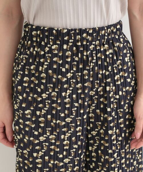 SHOO・LA・RUE / シューラルー パンツ | ウエストゴムでらくちん 柄アソートプリーツイージーパンツ | 詳細20