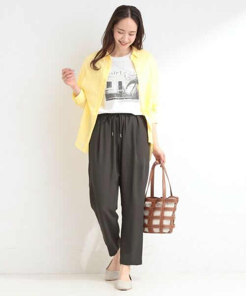 SHOO・LA・RUE / シューラルー パンツ | さらさらぷるんイージーテーパード | 詳細3